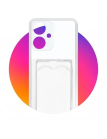 Mr.Casse Xiaomi Redmi 13C Kartlıklı, Darbeye Dayanıklı (Shockproof) Şeffaf Kılıfı