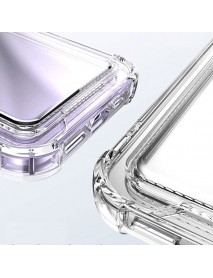 Mr.Casse Samsung Galaxy A53 İle Uyumlu Kartlıklı, Darbeye Dayanıklı (Shockproof) Şeffaf Kılıfı