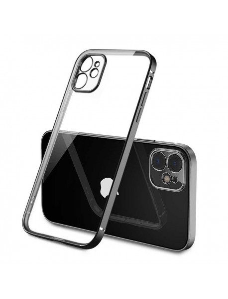 Mr.Casse İPhone 12 İle Uyumlu Şeffaf Kılıfı